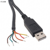 TTL-232R-3V3-WE/TTL-232R-5V-WE Кабель-переходник последовательного порта USB-TTL со встроенным контроллером, 3,3 В, 5 В, с проводным разъемом