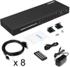 Пользовательский 4K UHD 16-портовый HDMI KVM-переключатель