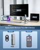  Специальная двойная док-станция с KVM-переключателем USB C, 4K, 60 Гц, для 2 компьютеров, зарядка до 100 Вт, DisplayPort и HDMI, порт USB-A/C 10 Гбит/с, совместимость с Thunderbolt 4