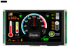 7-дюймовый интеллектуальный дисплей RS485 Modbus с емкостным сенсорным экраном