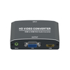 PII-632 Конвертер HDMI VGA+HDMI со звуком 3,5 мм и поддержкой 1080P