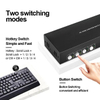 Hdmi Arc Extractor KVM-переключатель Displayport 4k Usb 2 6 4-портовые двунаправленные KVM-переключатели Двойной монитор
