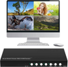 Пользовательский многоэкранный KVM-переключатель, 4K HDMI, многоэкранный переключатель, делитель экрана, 4 разделителя экрана HDMI с бесшовным соединением 
