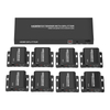 PII-108EX60 Разветвитель HDMI — Разветвитель HDMI 4K, выход 1 на 10 — Разветвитель HDMI с питанием, 10-полосный монитор