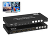 Пользовательский многоэкранный KVM-переключатель, 4K HDMI, многоэкранный переключатель, делитель экрана, 4 разделителя экрана HDMI с бесшовным соединением 