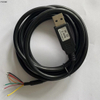 FTDI TTL-232RG-VSW3V3-WE Кабель USB-TTL со встроенной электроникой, светодиоды, 3,3 В/50 мА