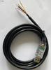 TTL-232RG-VSW5V-WE Кабель USB-TTL со встроенной электроникой, светодиодами, 5 В/450 мА, с проводными концами