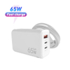  Зарядное устройство USB C мощностью 65 Вт, блок быстрого зарядного устройства Nexode GaN с 3 портами, компактное складное зарядное устройство