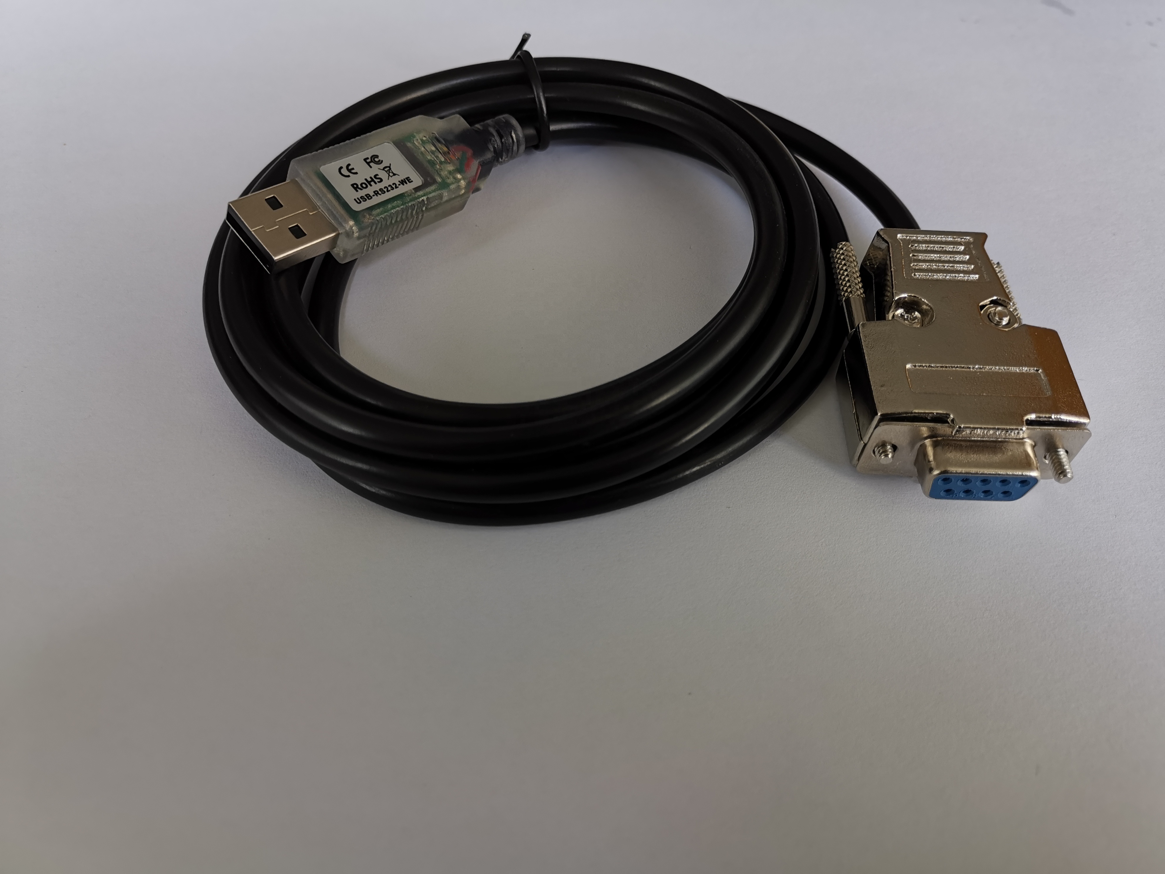 USB-последовательный адаптер, кабель набора микросхем FTDI с разъемом RS232 DB9 «папа» и «мама» 